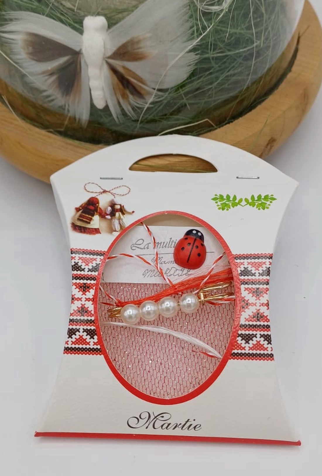 Martisor ,brosa pentru femei ,se poarta tot anul. - bijuterii - mărțișor - Artynos.ro
