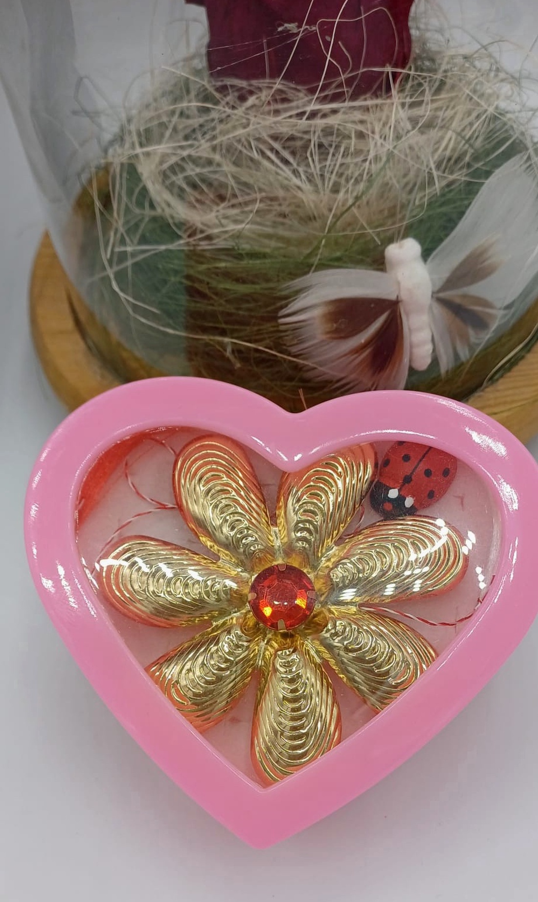 Martisor inel reglabil dupa orice masura cu floare ,de purtat tot anul. - bijuterii - inele - inele cu perle - Artynos.ro