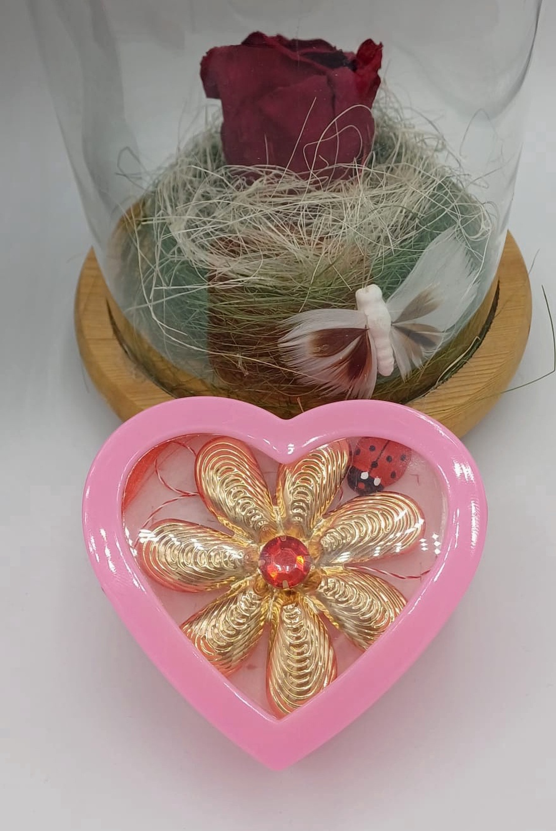 Martisor inel reglabil dupa orice masura cu floare ,de purtat tot anul. - bijuterii - inele - inele cu perle - Artynos.ro