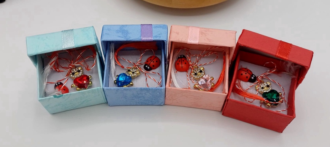 Martisor ursulet pandativ - bijuterii - mărțișor - Artynos.ro