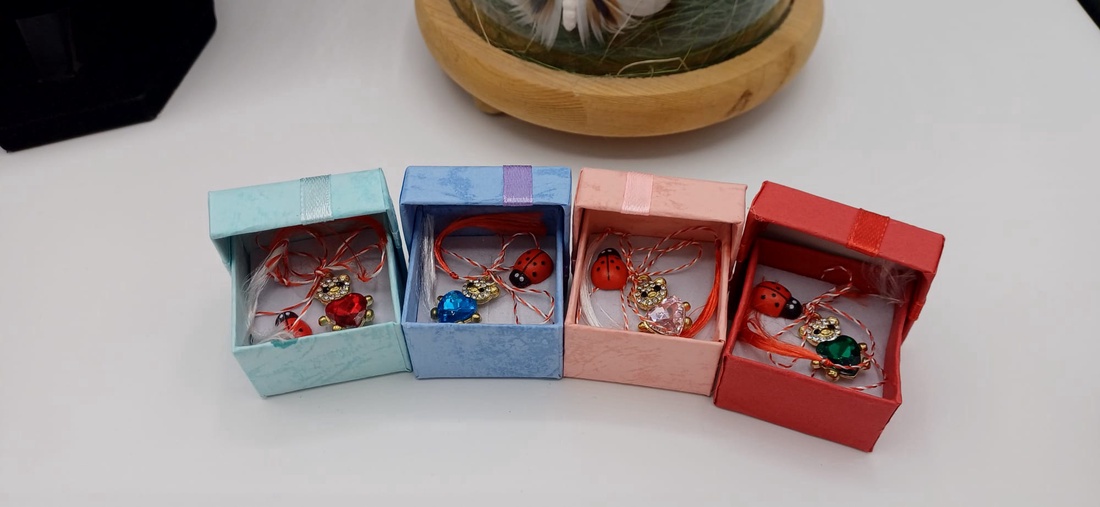 Martisor ursulet pandativ - bijuterii - mărțișor - Artynos.ro