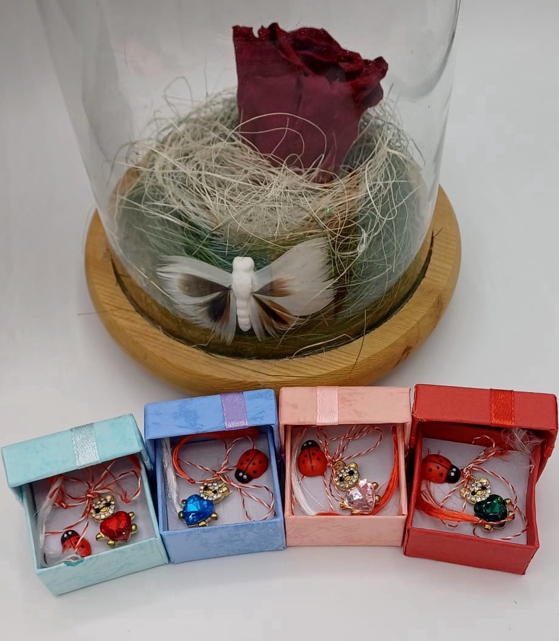 Martisor ursulet pandativ - bijuterii - mărțișor - Artynos.ro