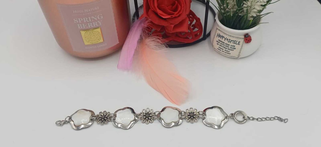 Brățară elegantă ,realizată din elemente metalice cu finisaj vintage. - bijuterii - brățări - brățări din pietre semiprețioase - Artynos.ro