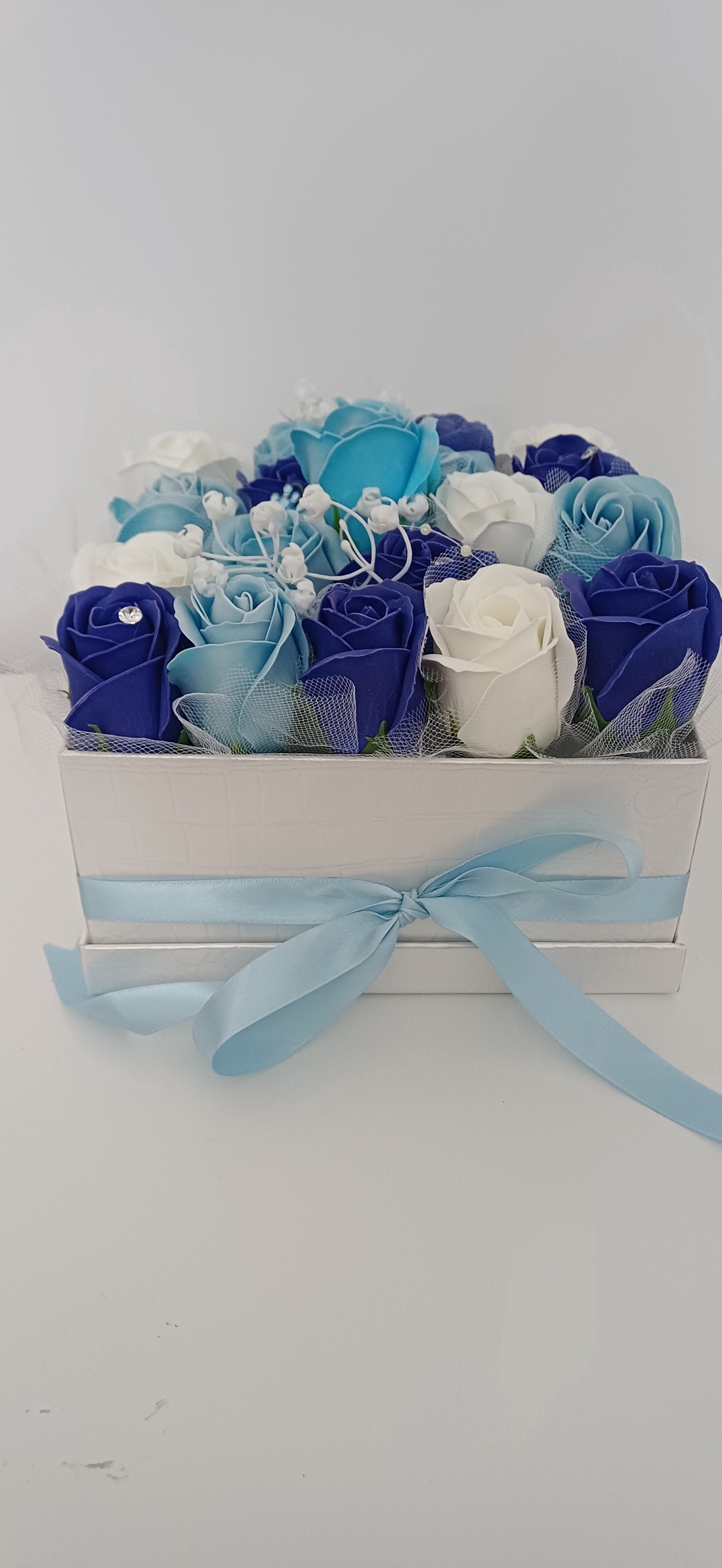 Cutie mare cu flori de sapun - accessorii și unelte - accesorii decorative - alte accesorii - Artynos.ro