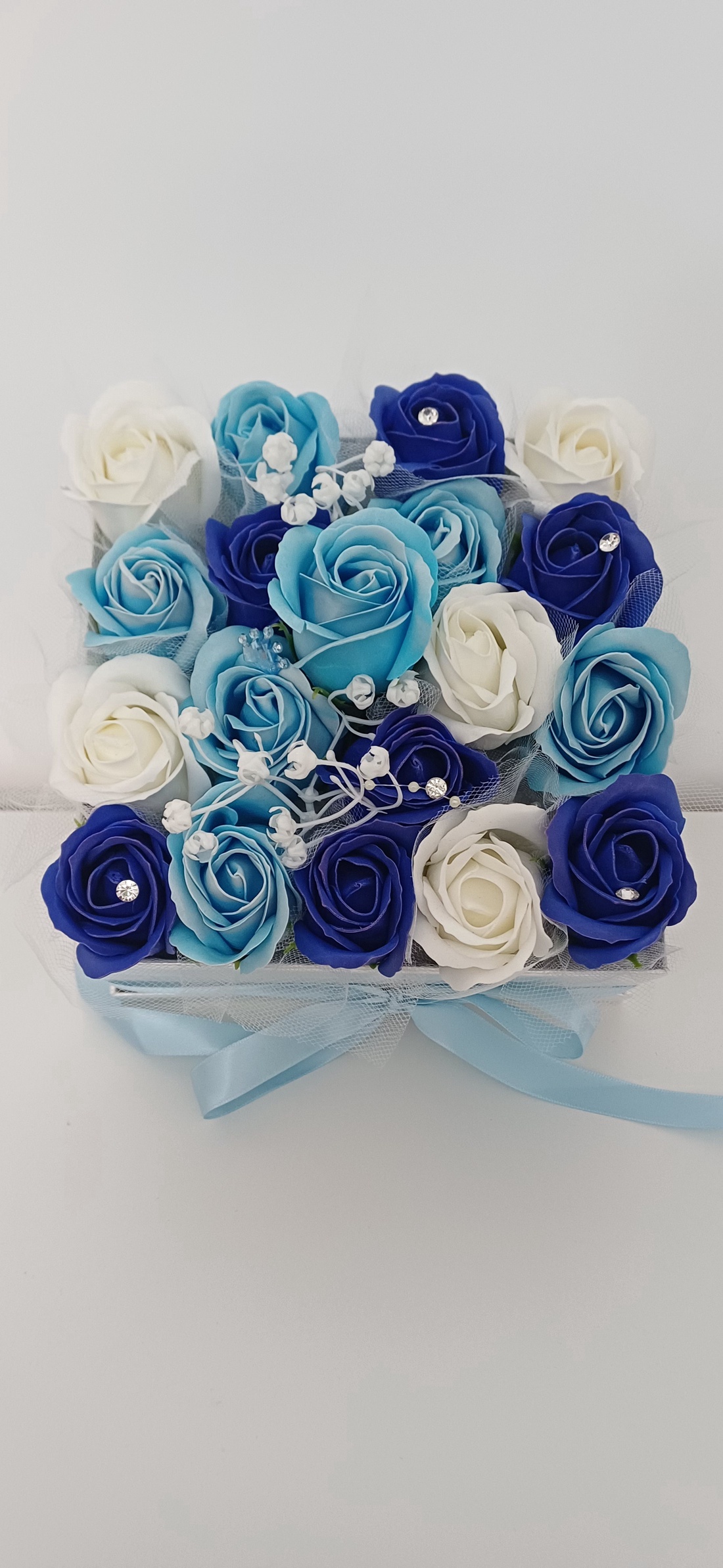 Cutie mare cu flori de sapun - accessorii și unelte - accesorii decorative - alte accesorii - Artynos.ro