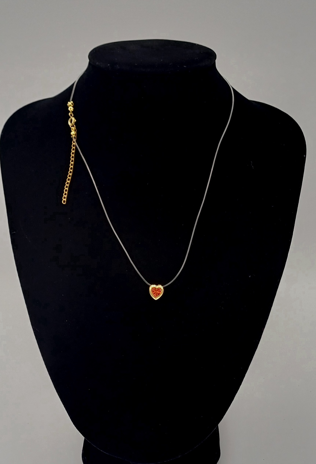 Colier din Aur Placat cu 18K ,cu fir de nailon. - bijuterii - coliere - coliere din aur - Artynos.ro