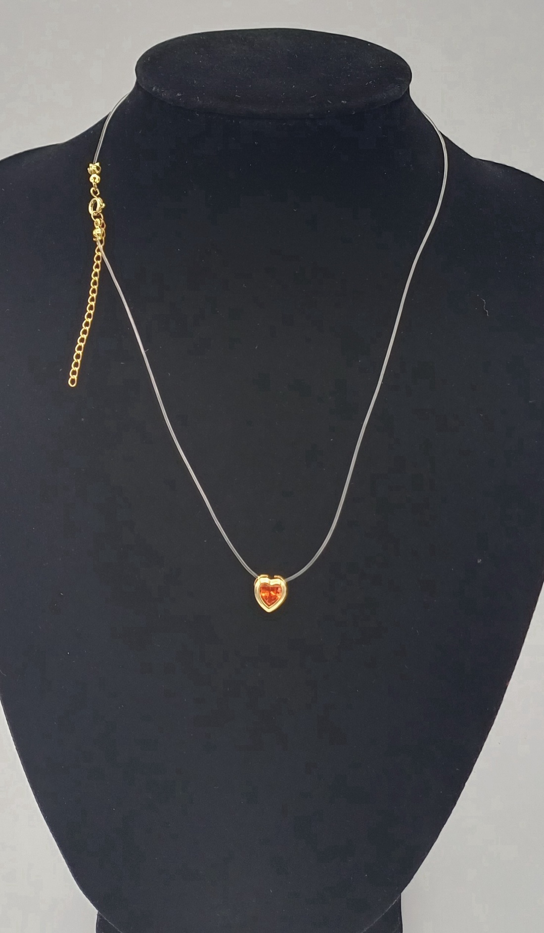 Colier din Aur Placat cu 18K ,cu fir de nailon. - bijuterii - coliere - coliere din aur - Artynos.ro