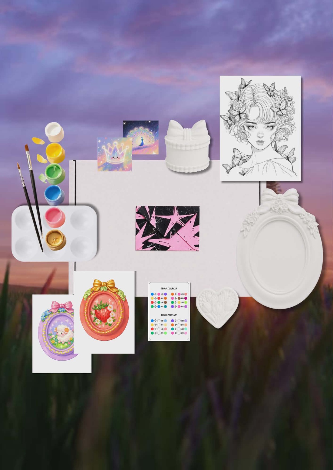 Spring Dream - DIY Art Kit - arte vizuale și accesorii  - sculptură - sculpturi și figurine din ceramică - Artynos.ro