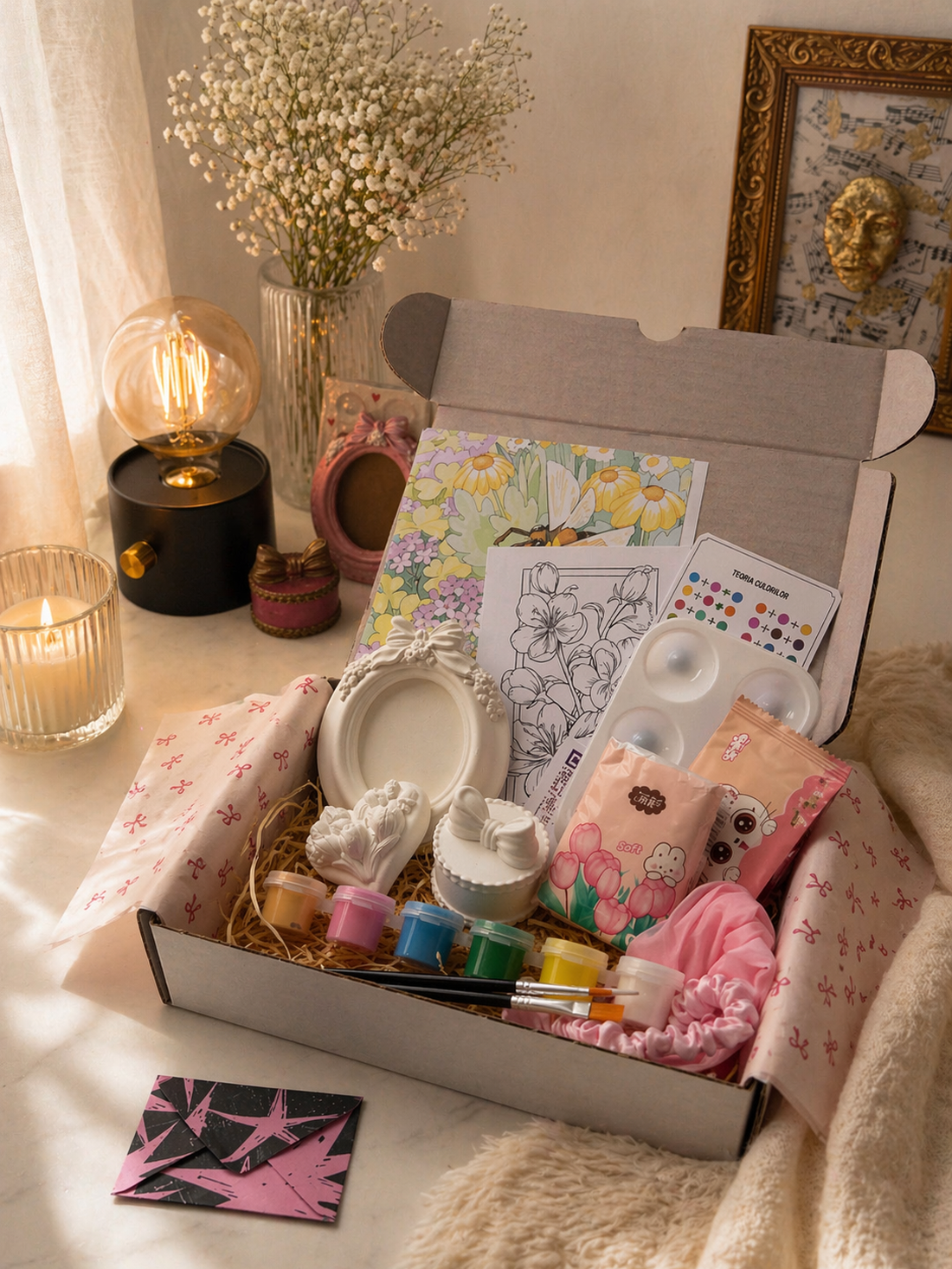 Spring Dream - DIY Art Kit - arte vizuale și accesorii  - sculptură - sculpturi și figurine din ceramică - Artynos.ro