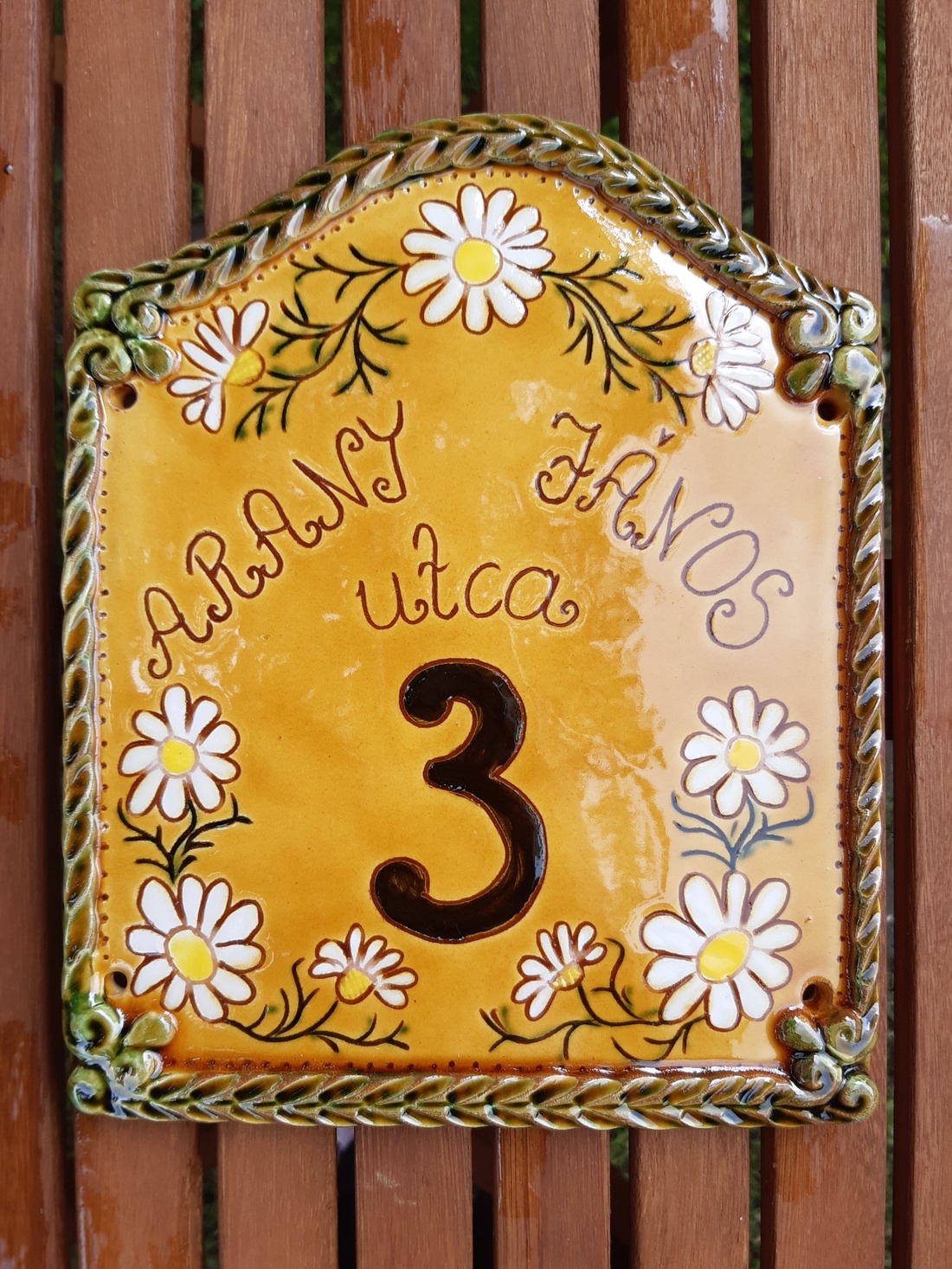 Házszám - accessorii și unelte - obiecte de decorare - ceramie - Artynos.ro
