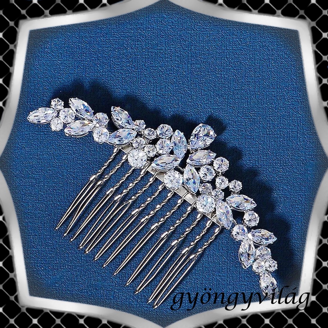 Bijuterii, ornamente de păr, catarame de păr: nuntă, mireasă, ornamente de păr casual ES-H-FÉM11e - accesorii nuntă - ornamente de păr de nuntă - ornamente de păr mireasă - Artynos.ro