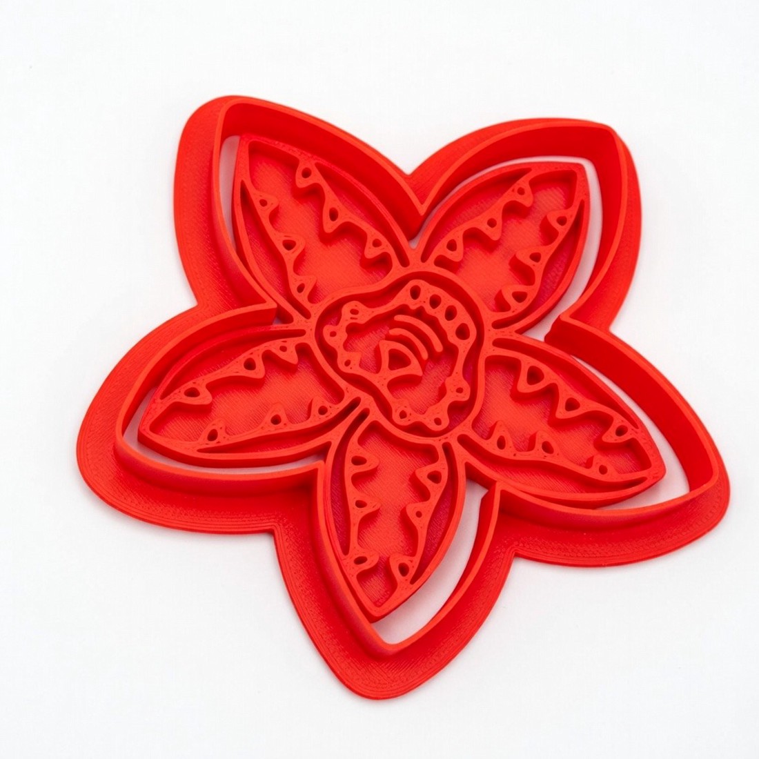 Set de forme pentru fursecuri Stranger Things � Roșu mat � Colecția Upside Down, 6 piese -  - Artynos.ro