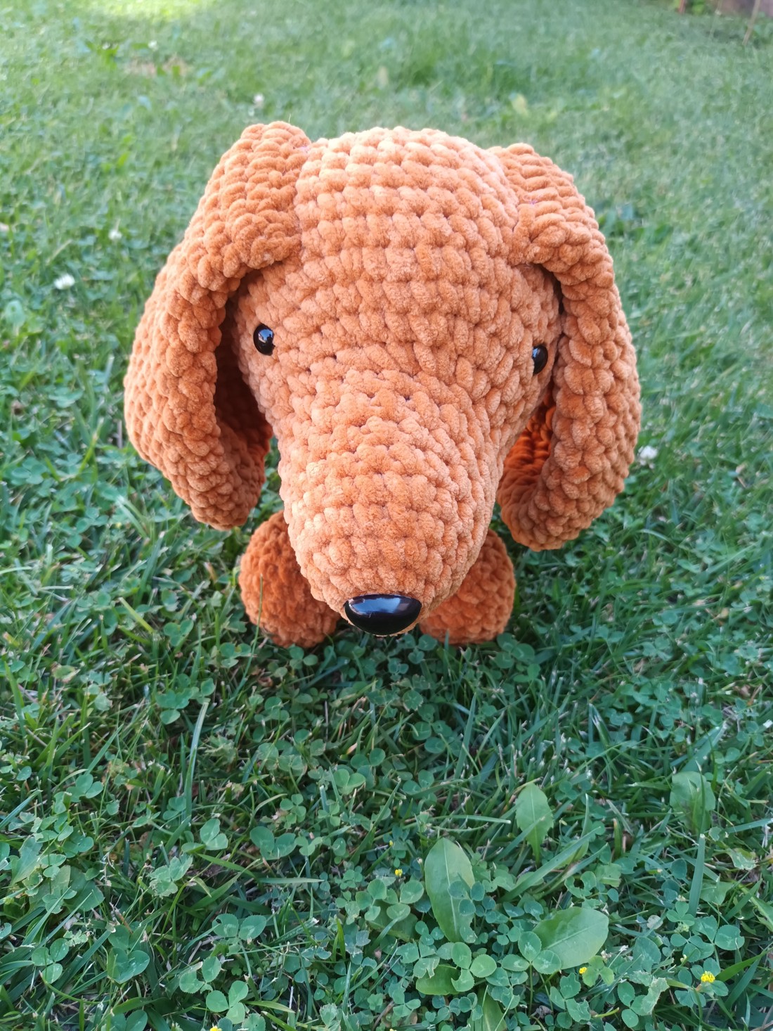 Tappancs, dachshund-ul amigurumi -  - Artynos.ro