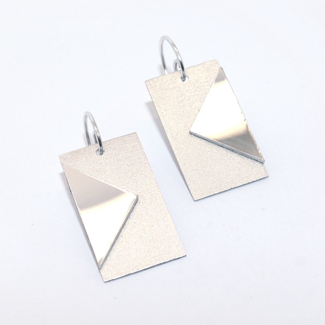 Pereche de cercei pentru femei din aluminiu (F.13) -  - Artynos.ro