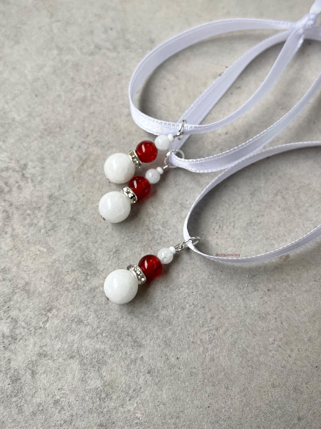 Moș Crăciun ornament de pin mineral -  - Artynos.ro