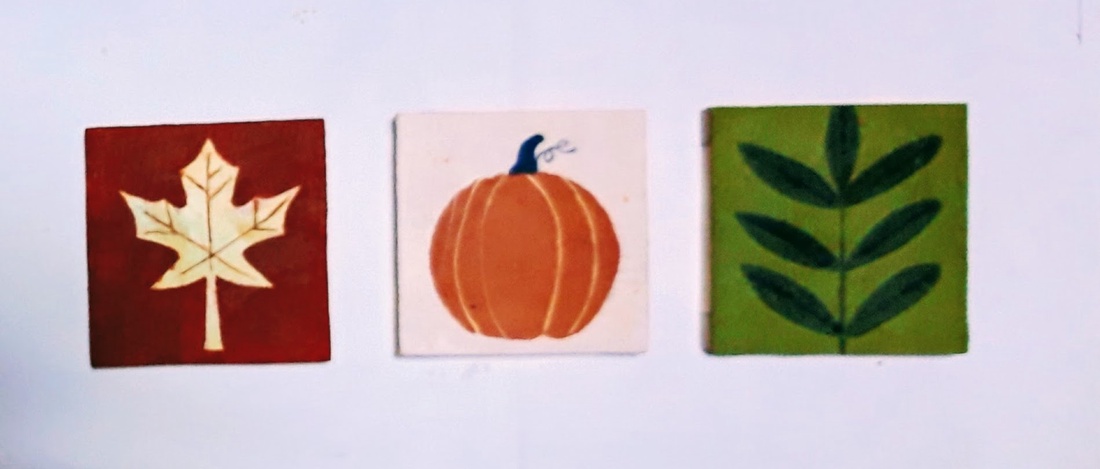 Mic colt de octombrie - arte vizuale și accesorii  - picturi - pictură acrilică - Artynos.ro