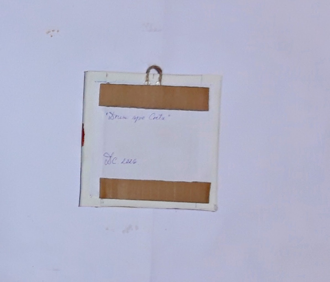 Drum spre Creta - arte vizuale și accesorii  - picturi - pictură acrilică - Artynos.ro