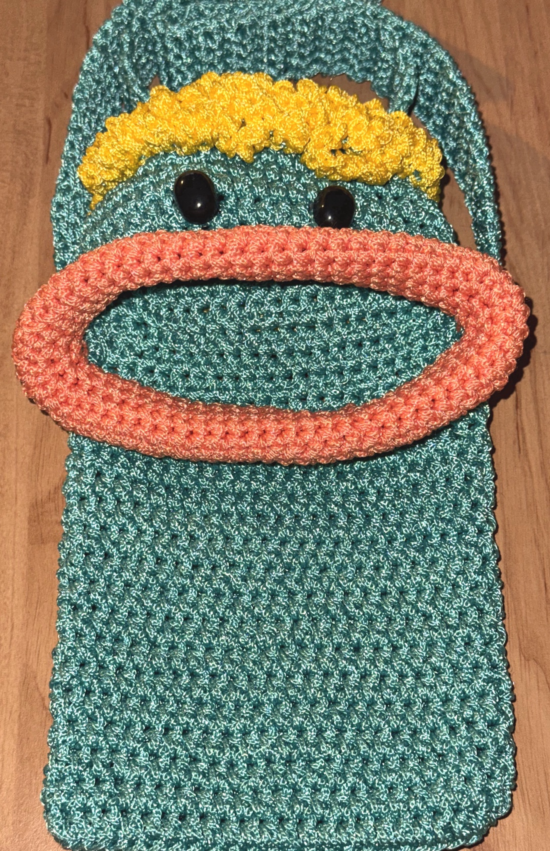 Gentuță  Monstruleț poentru telefon - genți și portofele - genți de mână și umăr - genți de umăr - Artynos.ro