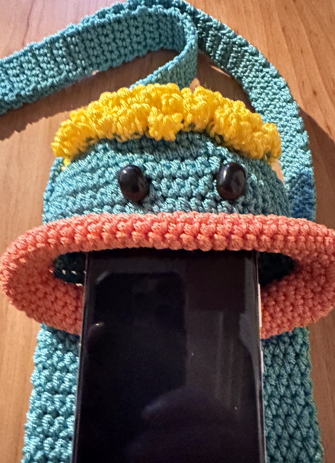 Gentuță  Monstruleț poentru telefon - genți și portofele - genți de mână și umăr - genți de umăr - Artynos.ro