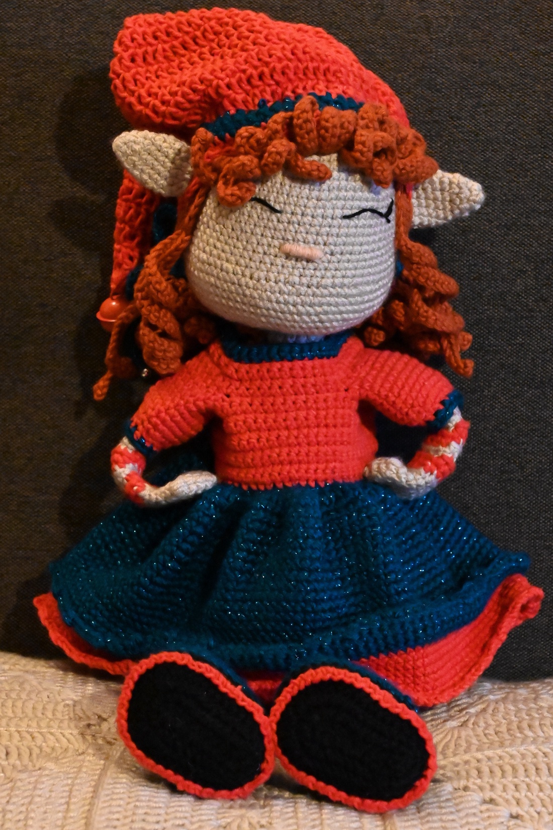 Elf fetiță - jucării și echipamente pentru copii - jucării și accesorii pentru copii - păpuși de joacă - Artynos.ro