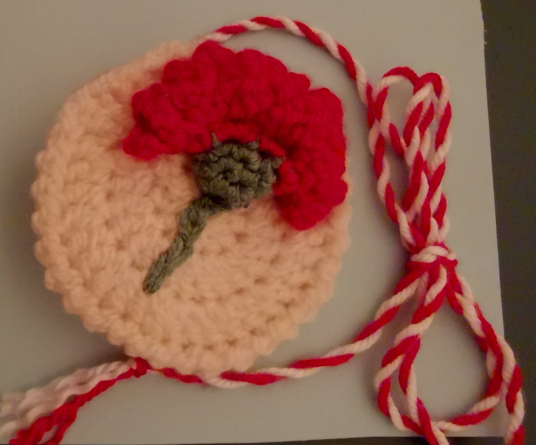 Martisoare crosetate manual, tip brosa � un cadou delicat si special! - bijuterii - mărțișor - Artynos.ro