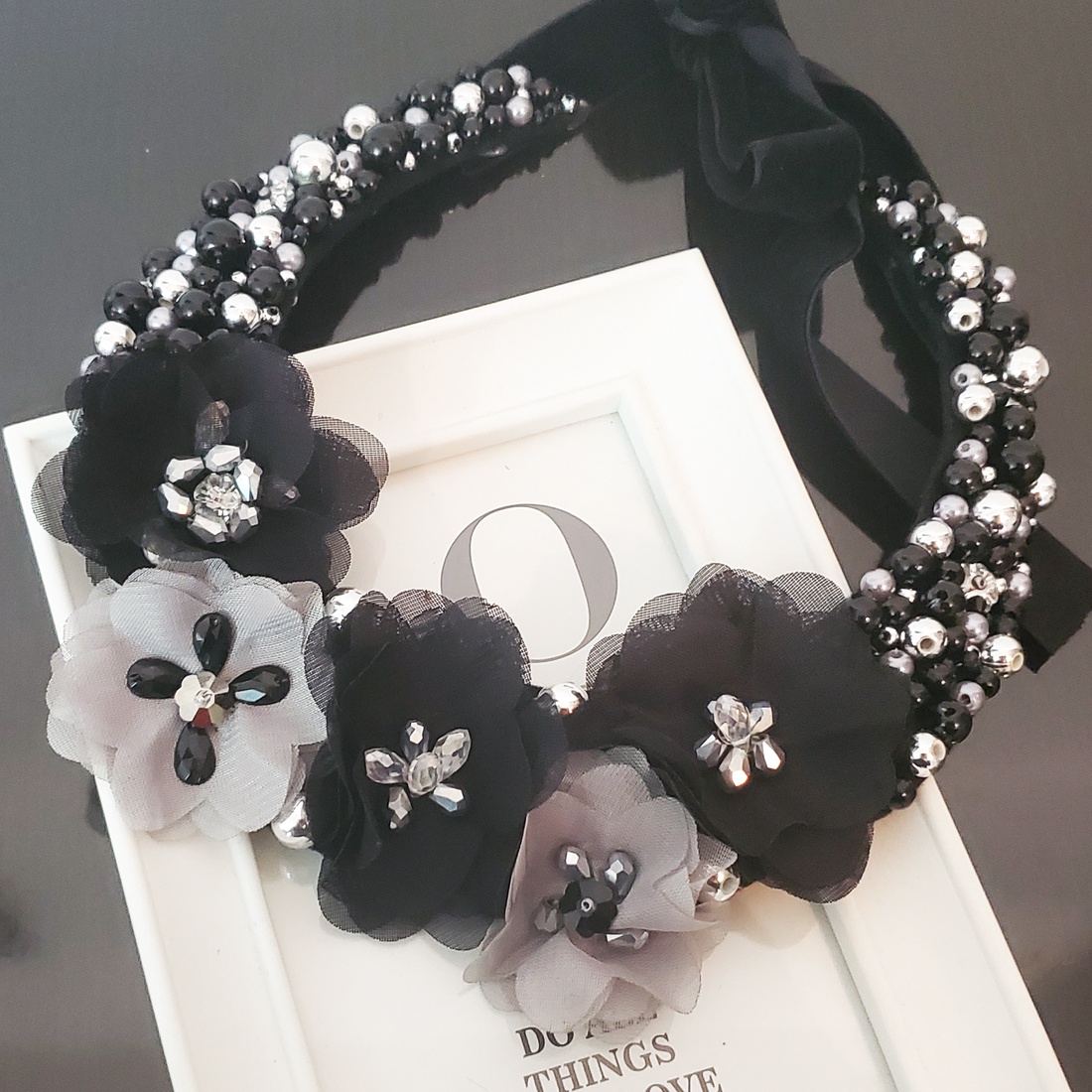 Colier Black Passion - bijuterii - coliere - coliere din perle - Artynos.ro