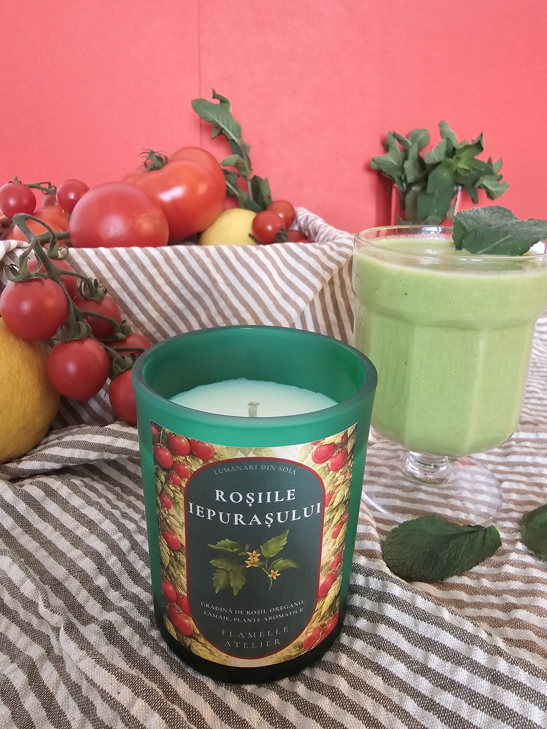 Lumanare parfumata Rosiile Iepurasului - casă & stil de viață - lumânări, parfumuri, arome - lumânări artizanale - Artynos.ro