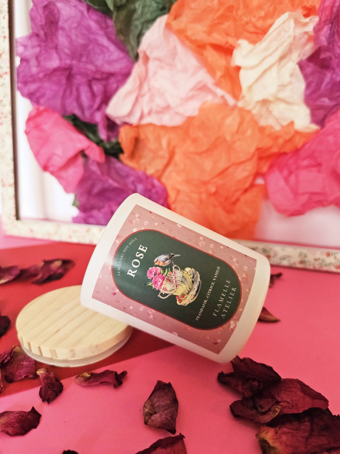 Rose - casă & stil de viață - lumânări, parfumuri, arome - lumânări artizanale - Artynos.ro