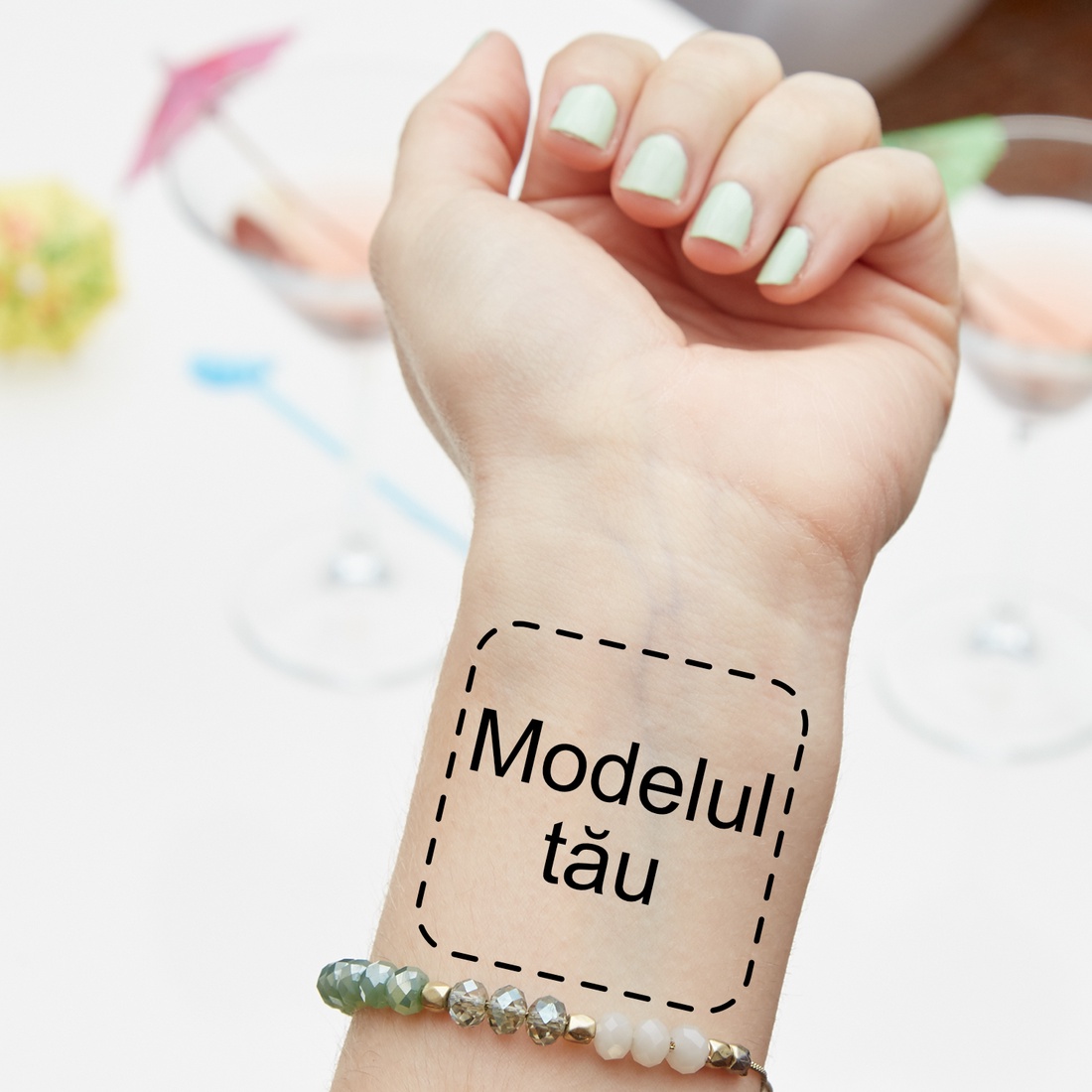 Tatuaj personalizat lavabil (1 bucată) - - Artynos.ro Tatuaj personalizat lavabil (1 bucată) - - Artynos.ro