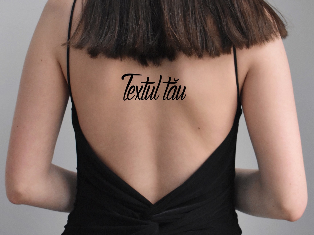 Personalizat propriul text (1 pachet), Tatuaj temporar, Propriu text - - Artynos.ro Personalizat propriul text (1 pachet), Tatuaj temporar, Propriu text - - Artynos.ro