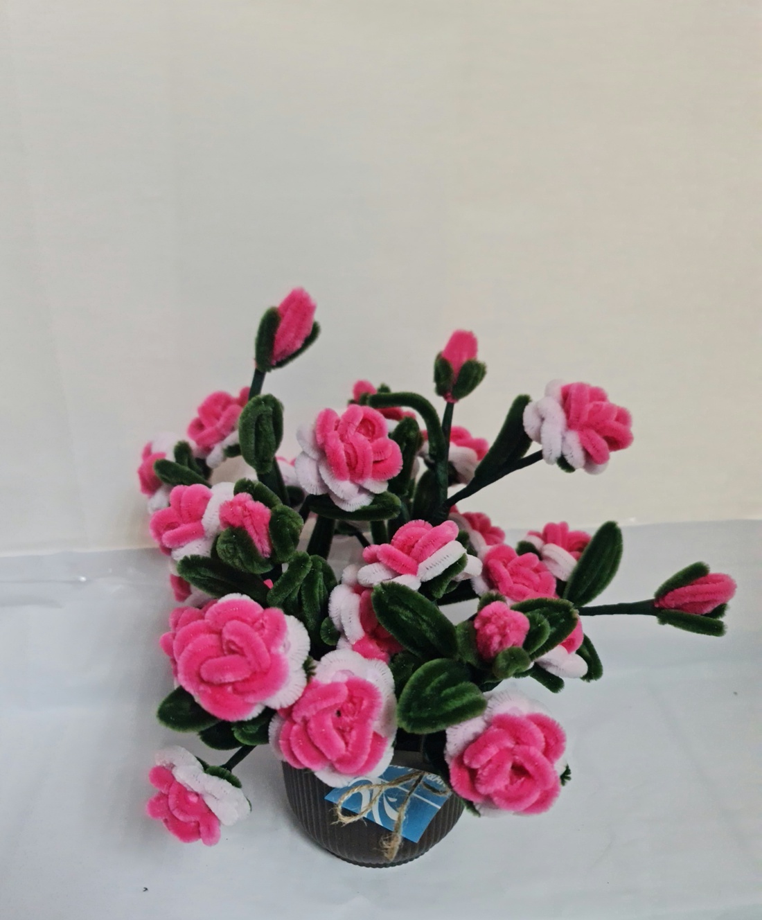 flori din sarma plusata - casă & stil de viață - accesorii pentru decorat casa - suport de flori - buchete de flori - Artynos.ro