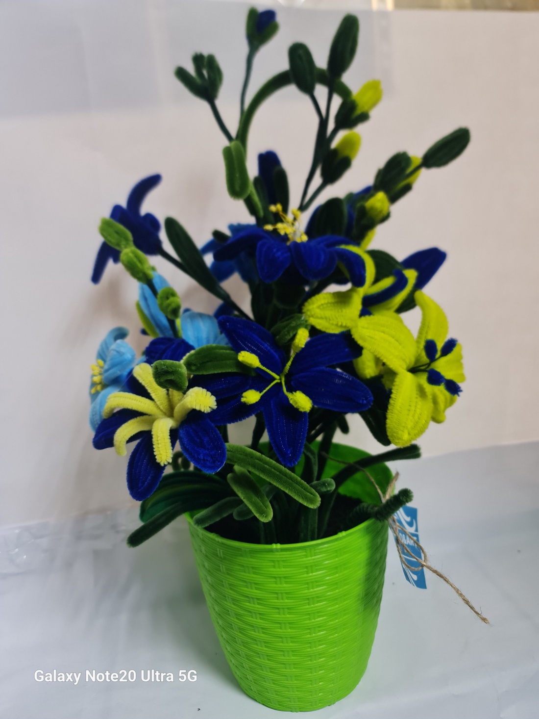 flori din sarma plusata - casă & stil de viață - accesorii pentru decorat casa - suport de flori - buchete de flori - Artynos.ro