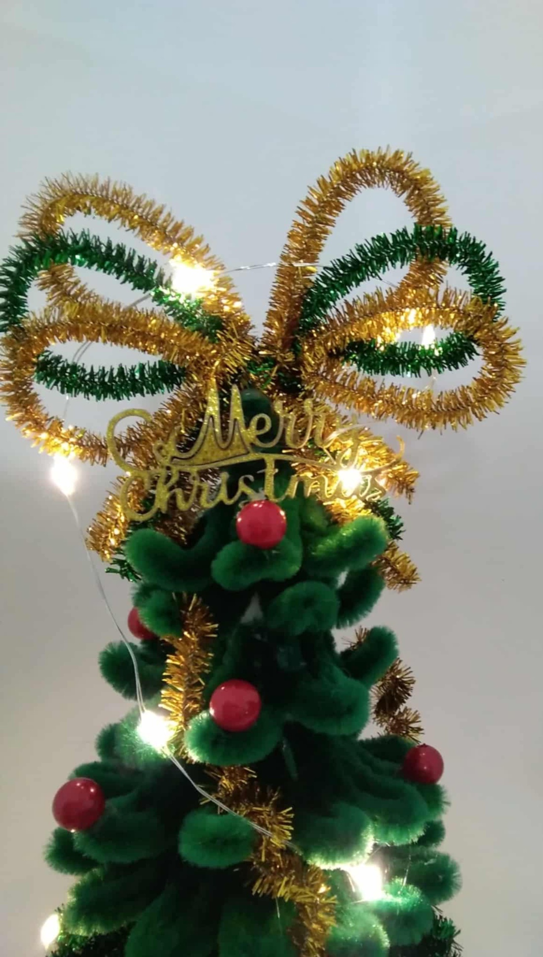 brad luminos din sarma plusata - crăciun - decorațiuni de crăciun de casă - pom de crăciun  - Artynos.ro