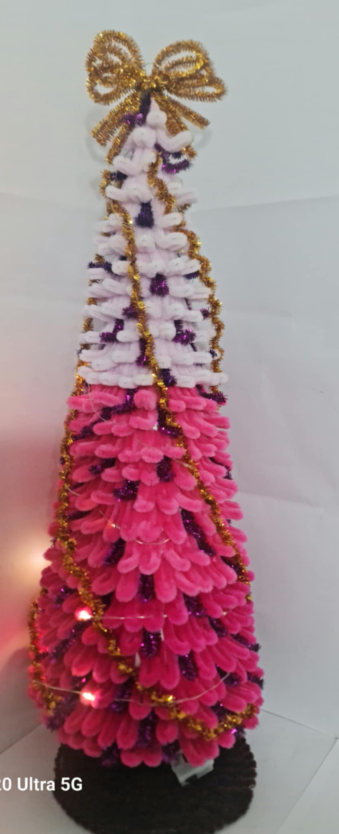 brad luminos din sarma plusata - crăciun - decorațiuni de crăciun de casă - pom de crăciun  - Artynos.ro