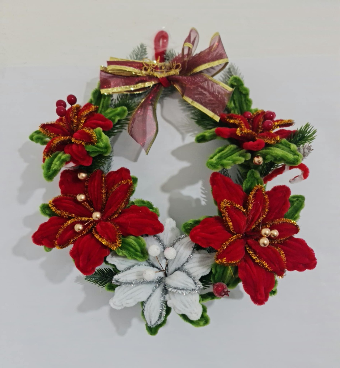 coronita de craciun - crăciun - decorațiuni de crăciun de casă - decorațiuni pentru ușă de crăciun - Artynos.ro