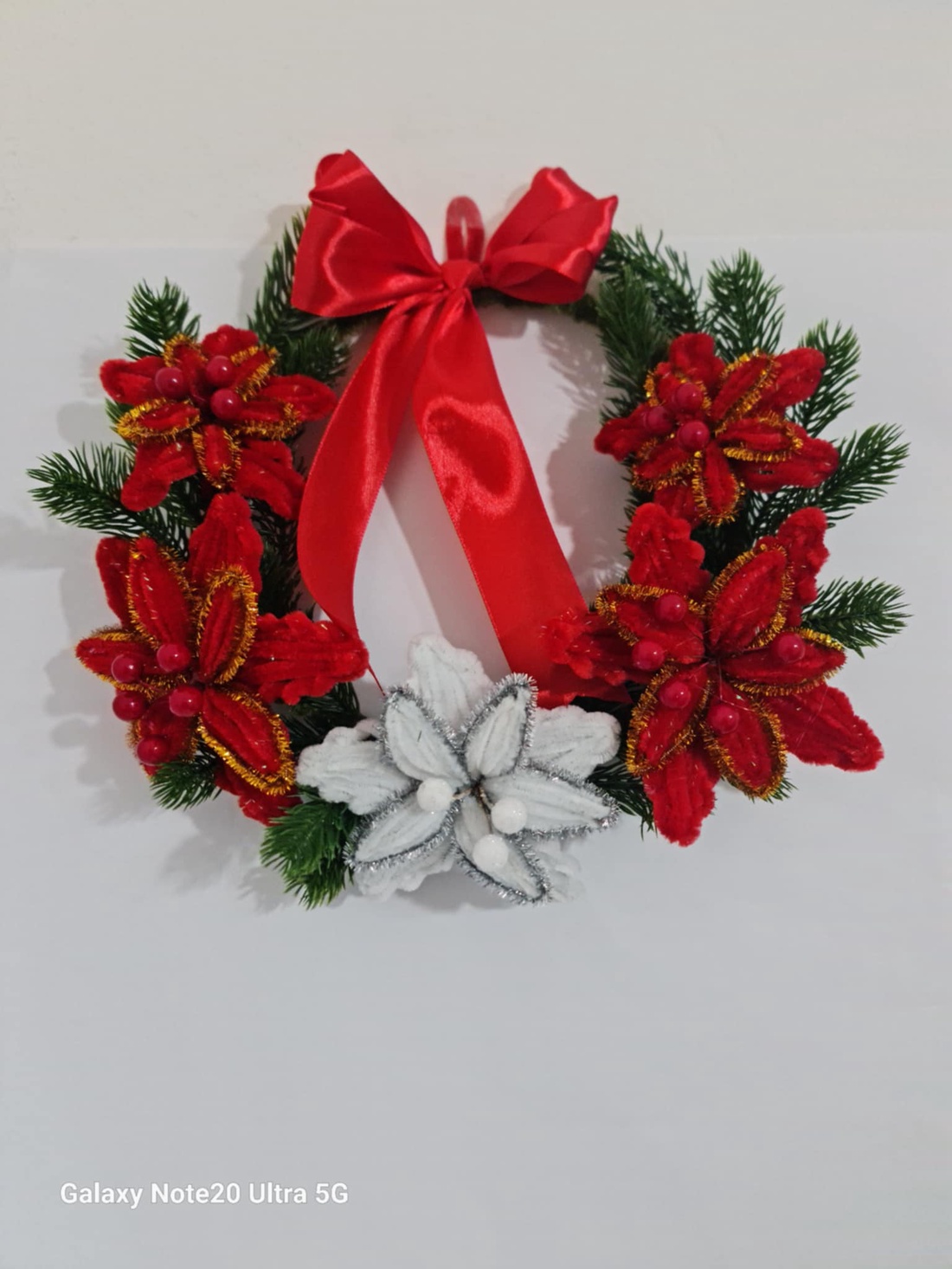 coronita de craciun - crăciun - decorațiuni de crăciun de casă - decorațiuni pentru ușă de crăciun - Artynos.ro