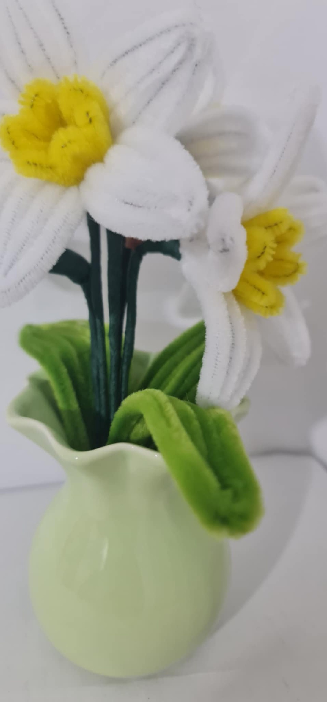 narcise albe - accessorii și unelte - obiecte de decorare - textil de decorare - Artynos.ro