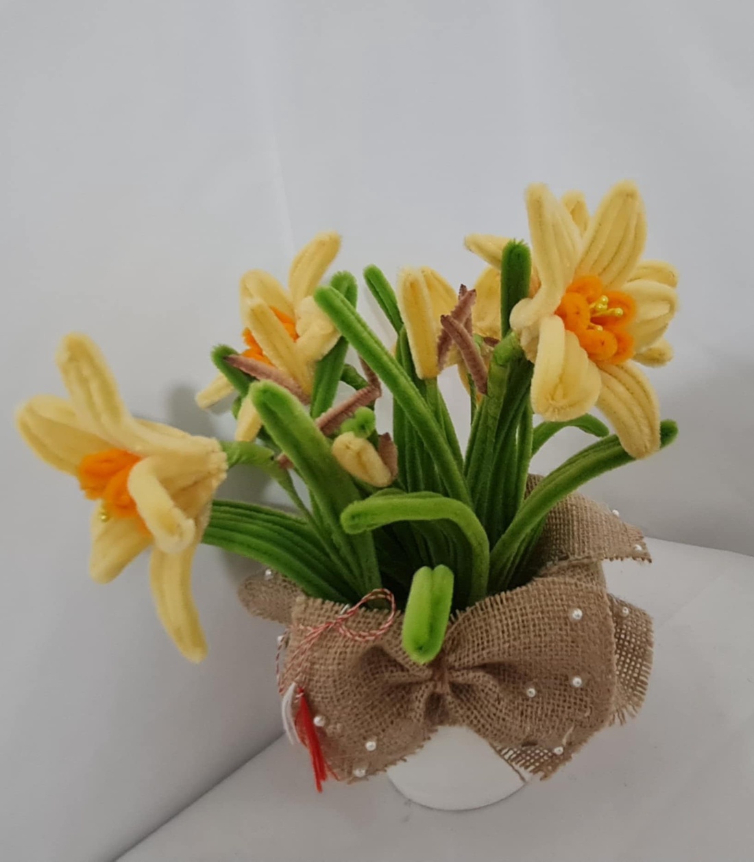 narcise galbena - casă & stil de viață - decorațiuni de casă - accesorii florale - buchete de flori - Artynos.ro