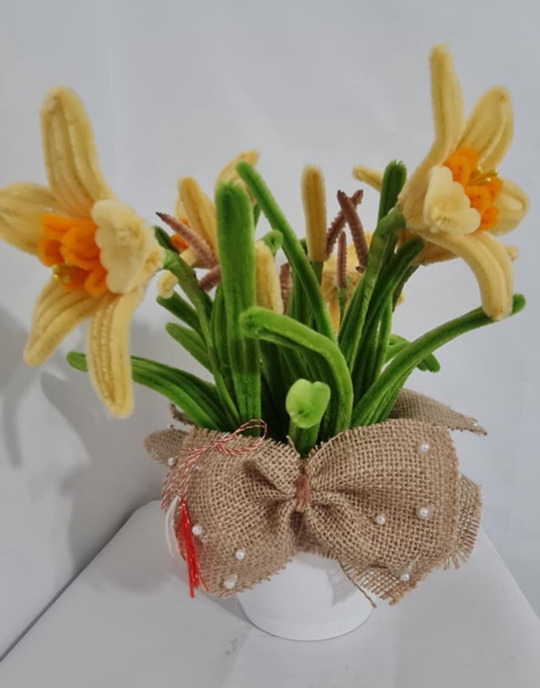 narcise galbena - casă & stil de viață - decorațiuni de casă - accesorii florale - buchete de flori - Artynos.ro