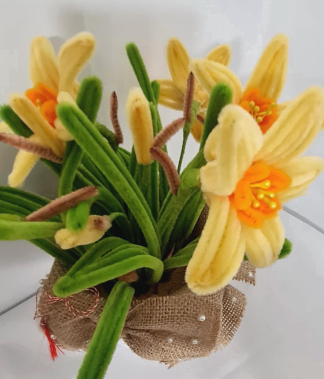 narcise galbena - casă & stil de viață - decorațiuni de casă - accesorii florale - buchete de flori - Artynos.ro