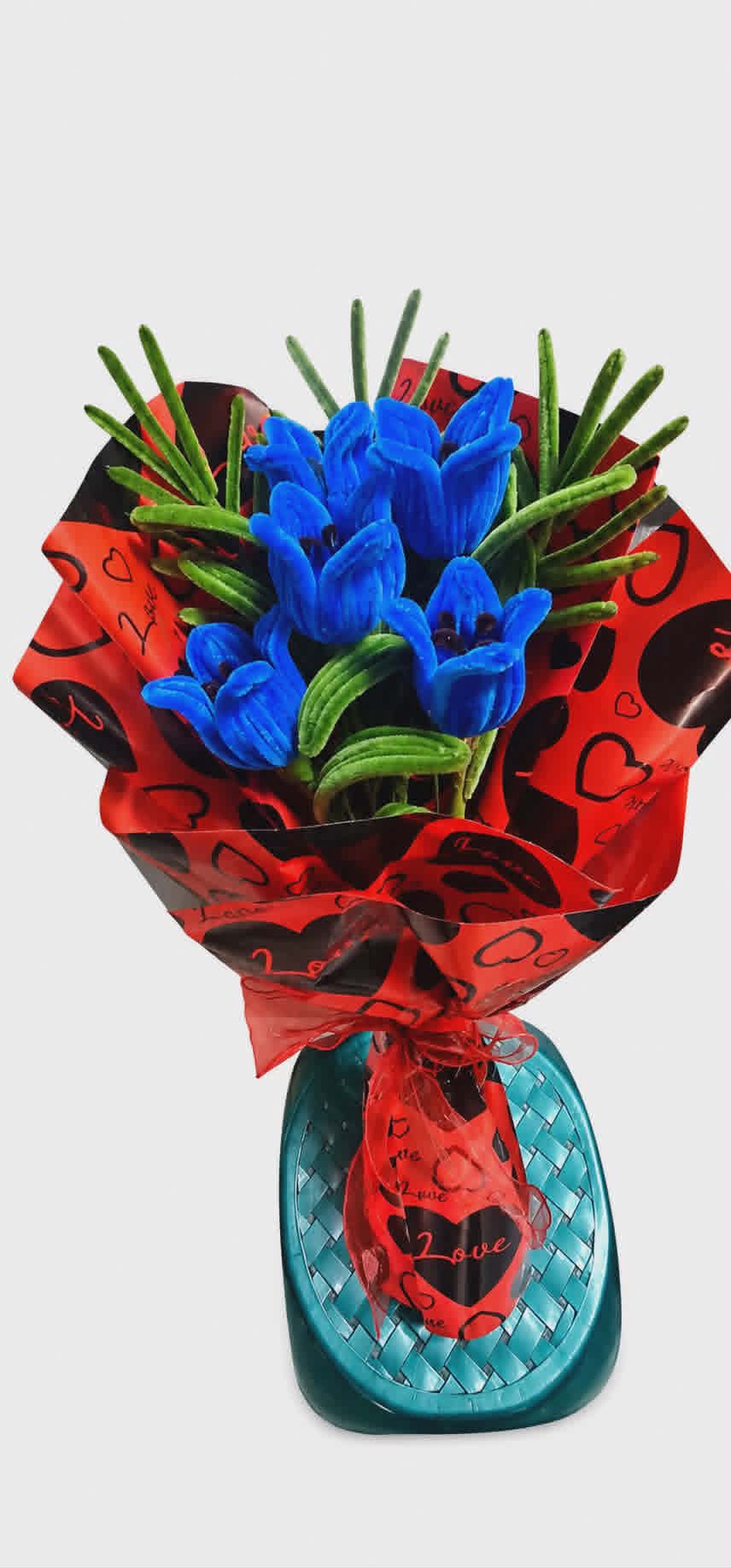 lalele albastre - casă & stil de viață - decorațiuni de casă - accesorii florale - vaze - Artynos.ro