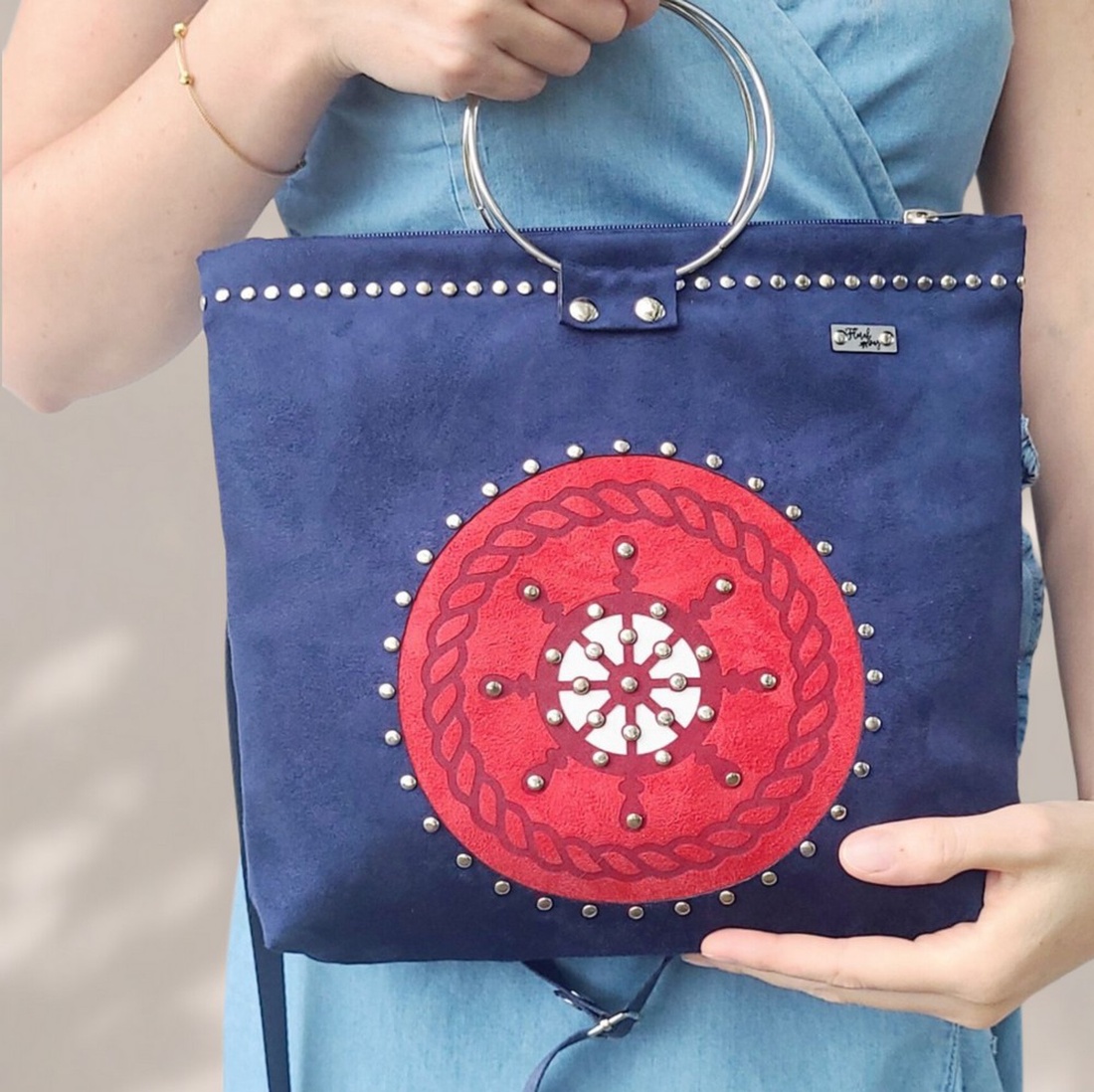 Floralbag Moxie Nautica - geantă de femei - - Artynos.ro Floralbag Moxie Nautica - geantă de femei - - Artynos.ro