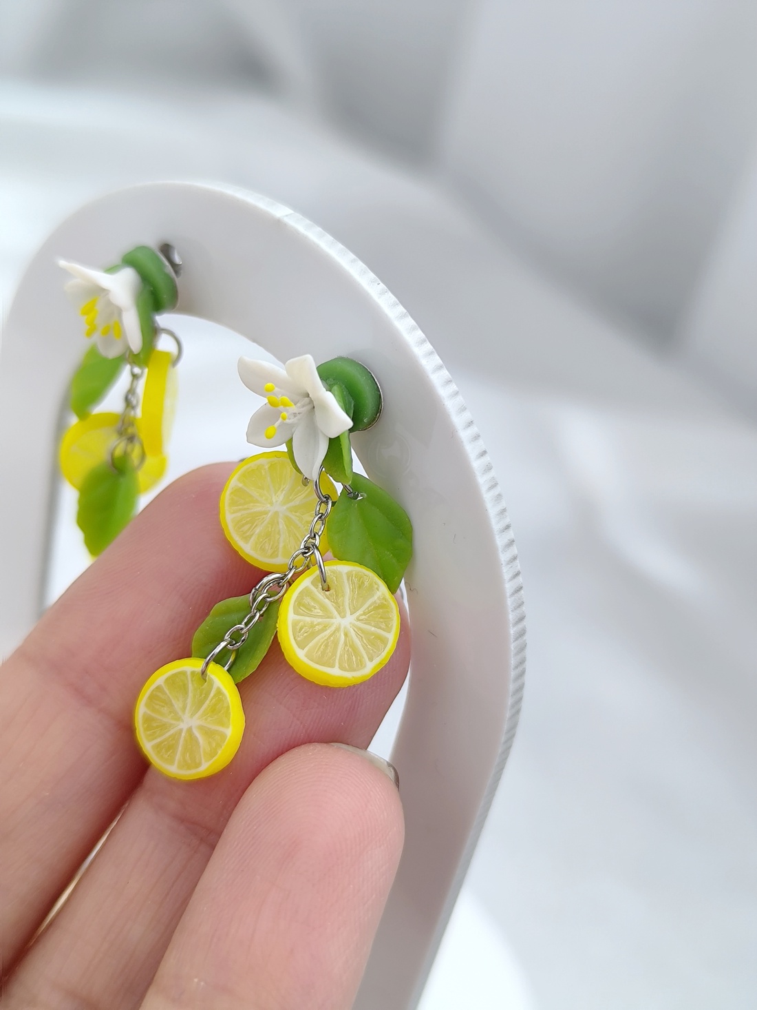 Cercei lamai - bijuterii - cercei - cercei lungi - Artynos.ro