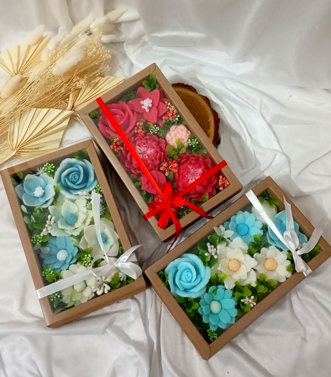 Set cadou din săpun  - casă & stil de viață - accesorii pentru decorat casa - decorațiuni de masă și decorațiuni pentru rafturi  - cutii decor, cutii de suveniruri - Artynos.ro