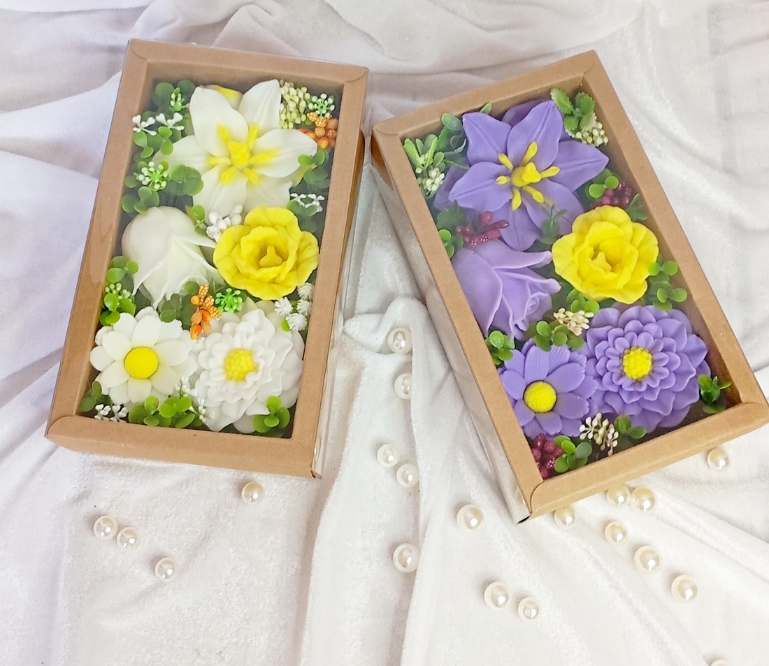 Set cadou din săpun  - casă & stil de viață - accesorii pentru decorat casa - decorațiuni de masă și decorațiuni pentru rafturi  - cutii decor, cutii de suveniruri - Artynos.ro