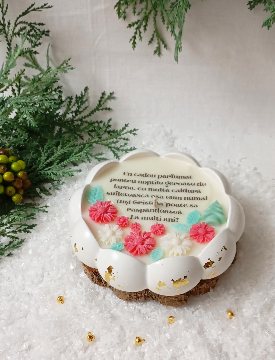  Set cadou din colecția ,, Crăciun fericit,, - crăciun - cadouri de moș crăciun - cadouri de moș crăciun - Artynos.ro