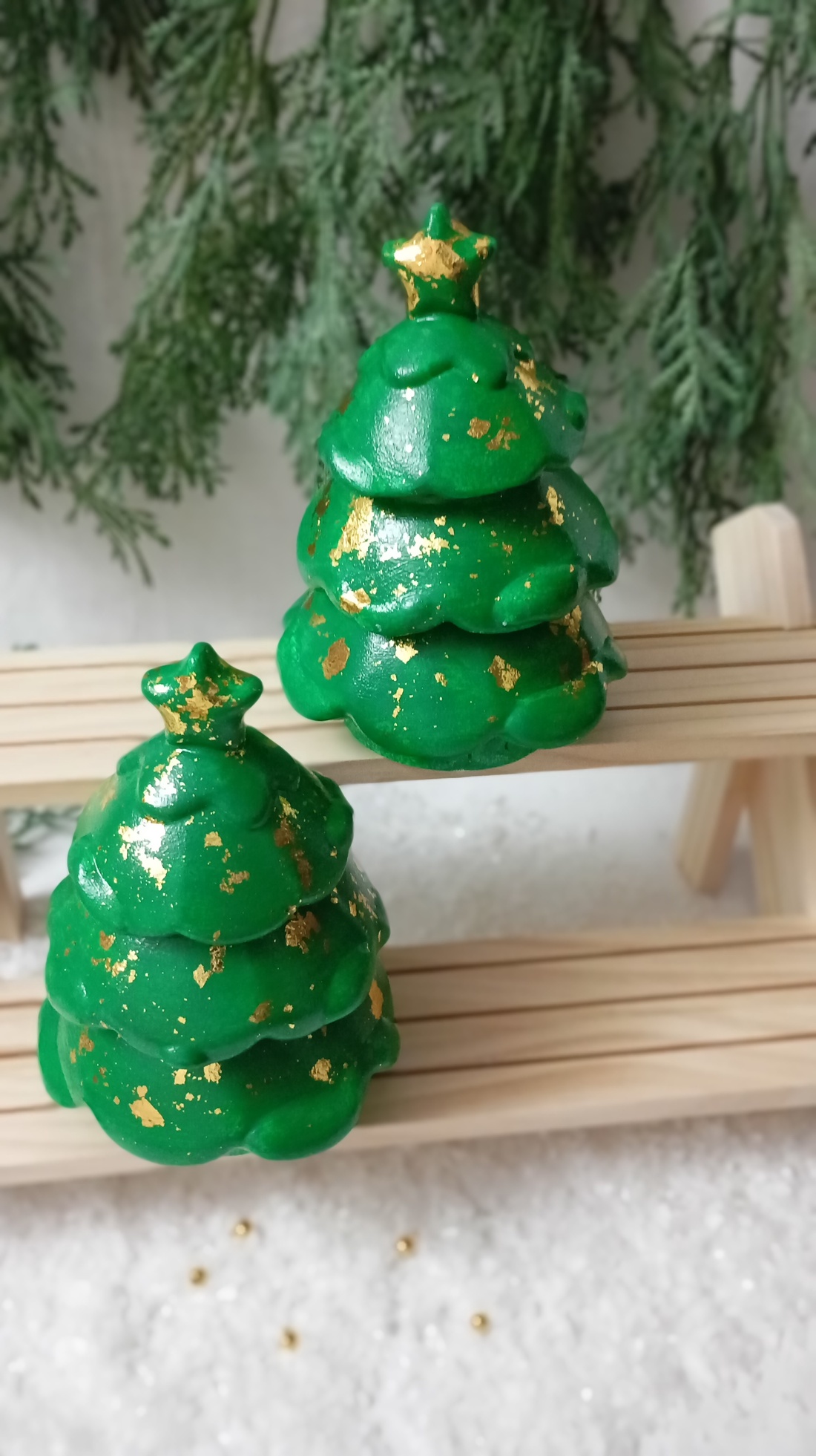 Brad ceramică  - crăciun - decorațiuni de crăciun de casă - lumânări parfumate de crăciun - Artynos.ro