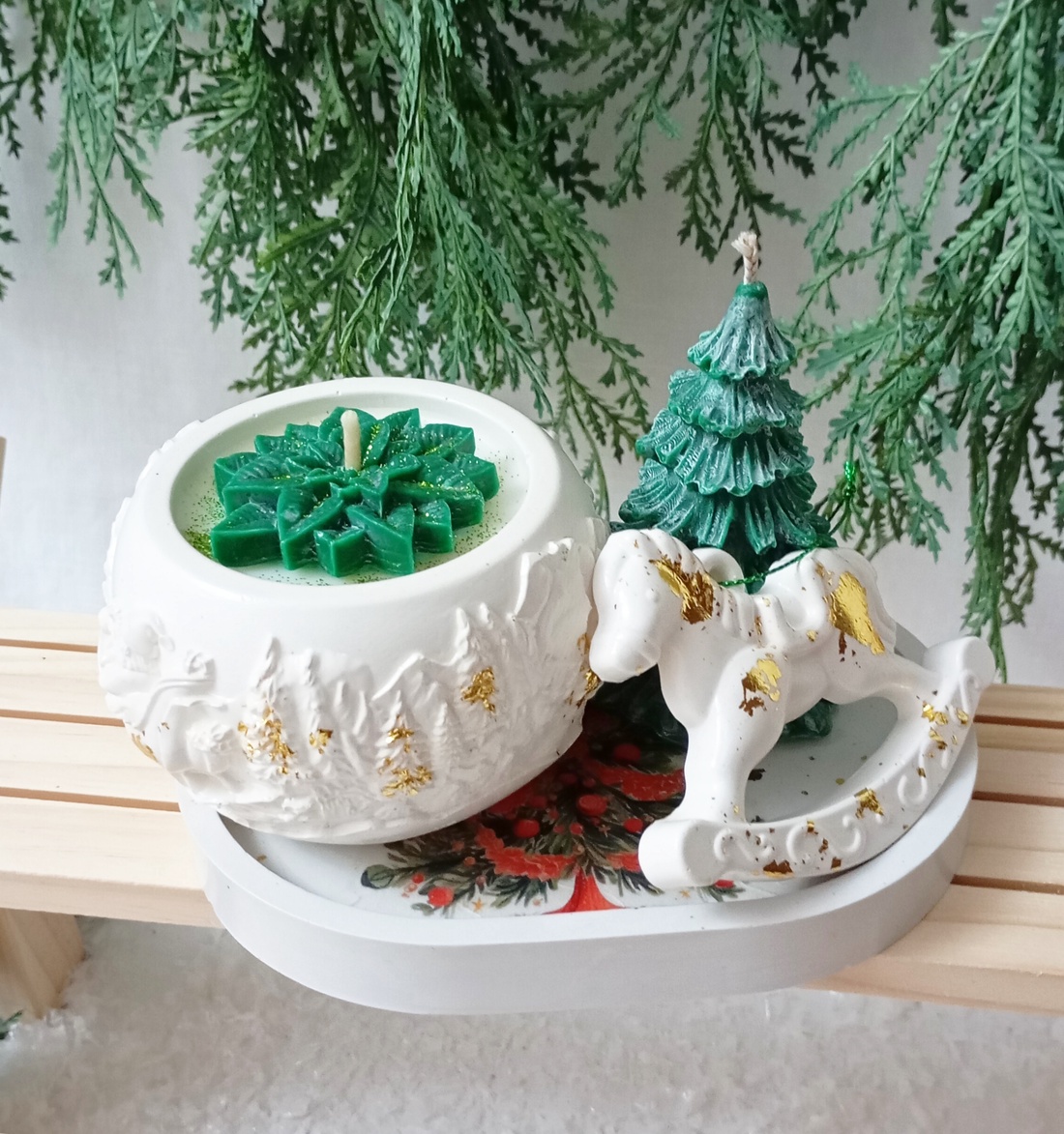 Set lumânare  - casă & stil de viață - lumânări, parfumuri, arome - ceară parfumată - Artynos.ro