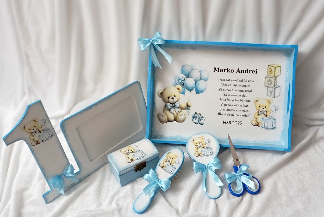 Tavă pentru tăierea moțului  - jucării și echipamente pentru copii - daruri de botez - Artynos.ro