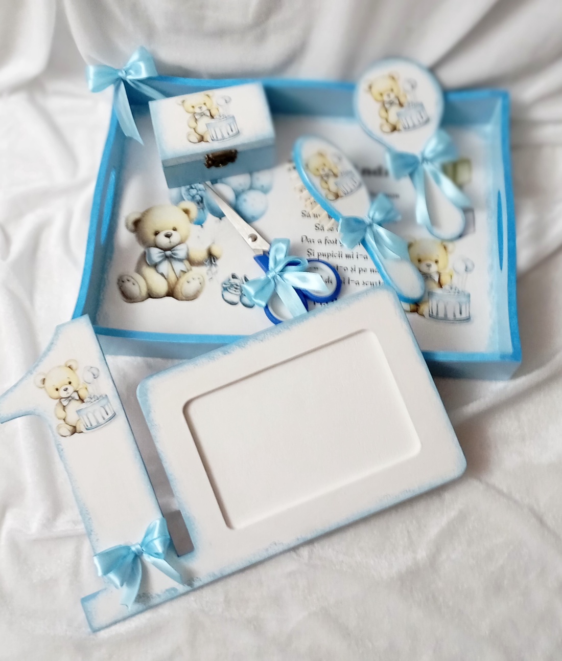 Tavă pentru tăierea moțului  - jucării și echipamente pentru copii - daruri de botez - Artynos.ro